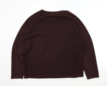 Zantos Womens Brown   Pullover Jumper Size L