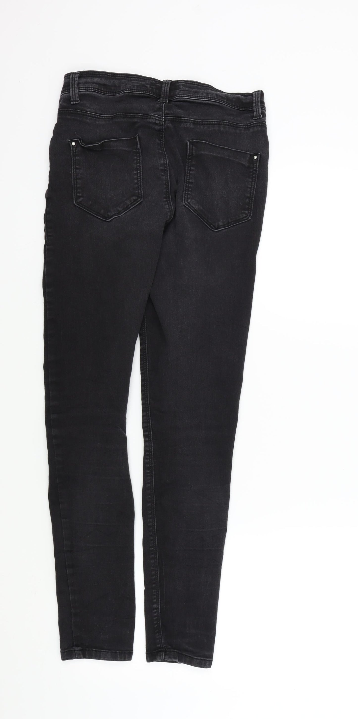 Dorothy Perkins Womens Black   Skinny Jeans Size 12 L28 in