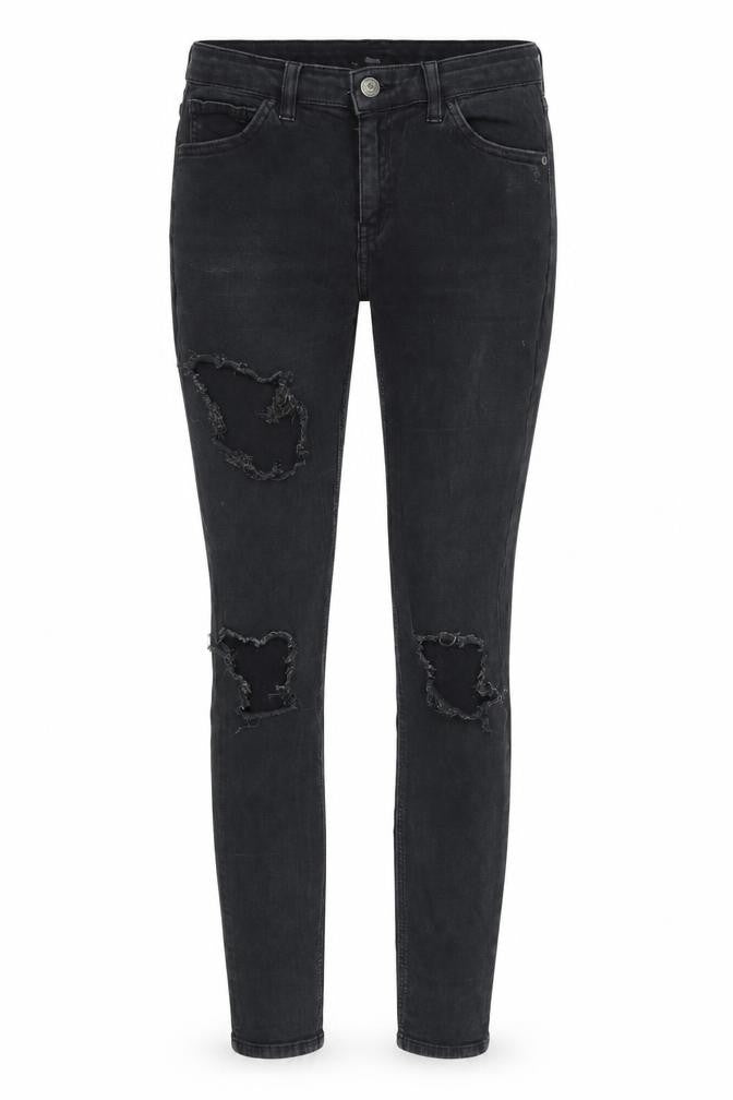 Topshop Womens Black   Skinny Jeans Size 30 L29 in