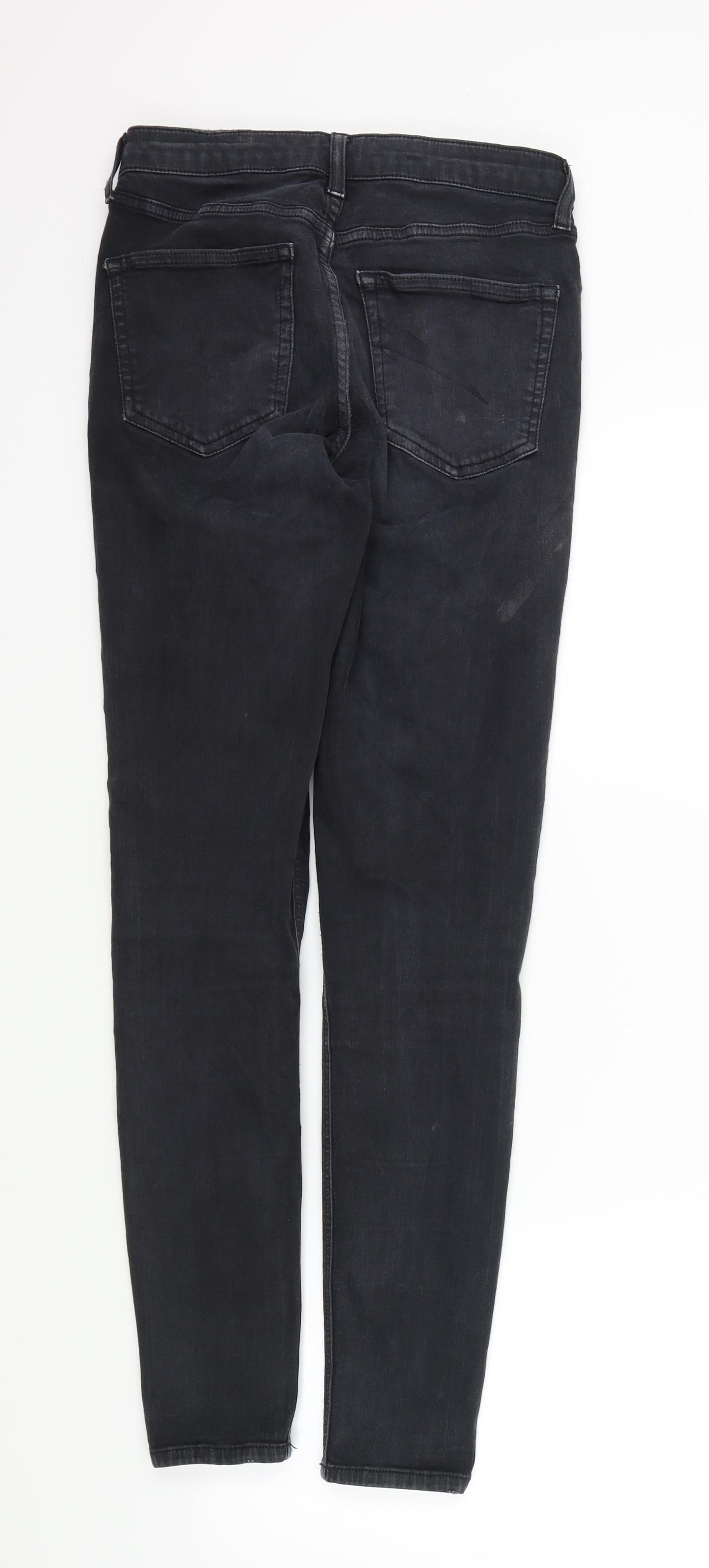 Topshop Womens Black   Skinny Jeans Size 30 L29 in