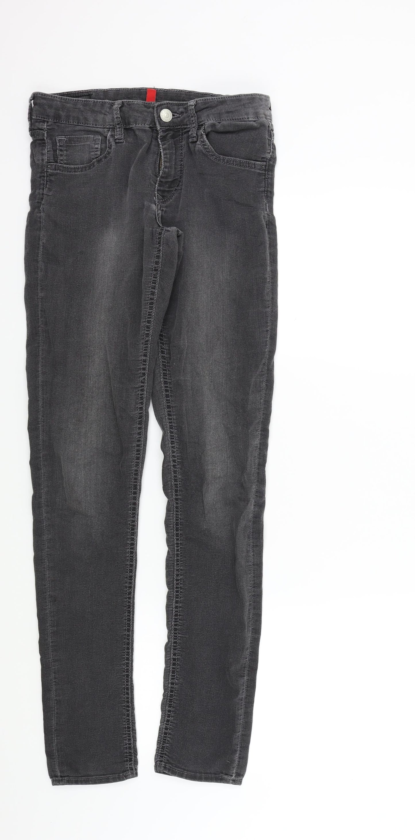 H&M Womens Black   Skinny Jeans Size 10 L32 in