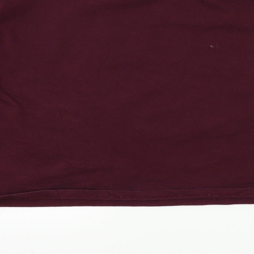 bershak Girls Red Colourblock  Pullover Jumper Size S