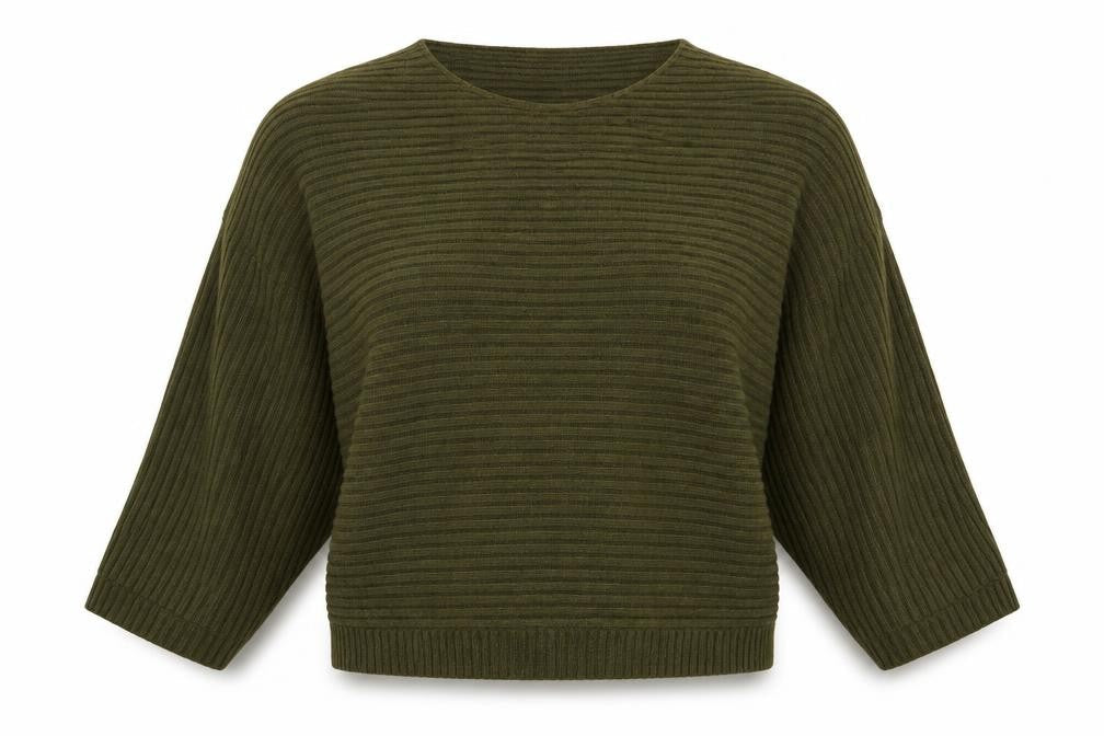New Look Womens Green   Pullover Jumper Size L