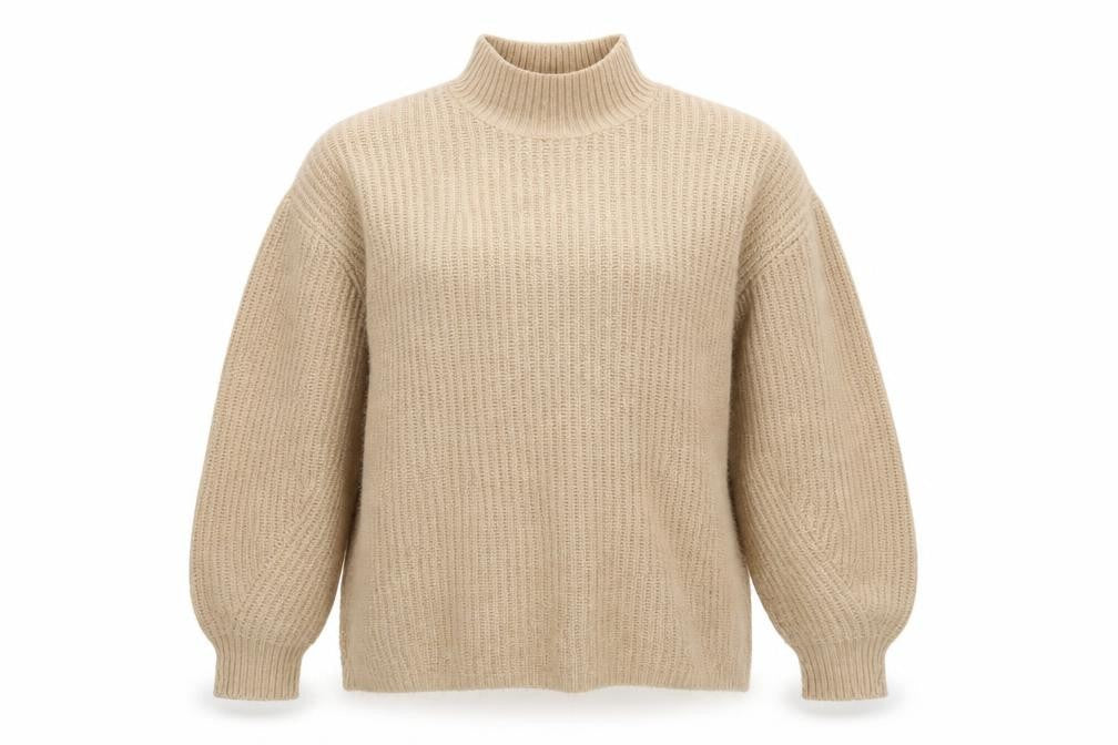 New Look Womens Gold  Knit Pullover Jumper Size S