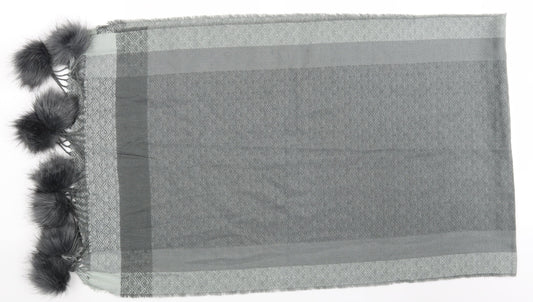 Dorothy Perkins Womens Grey Argyle/Diamond   Scarf