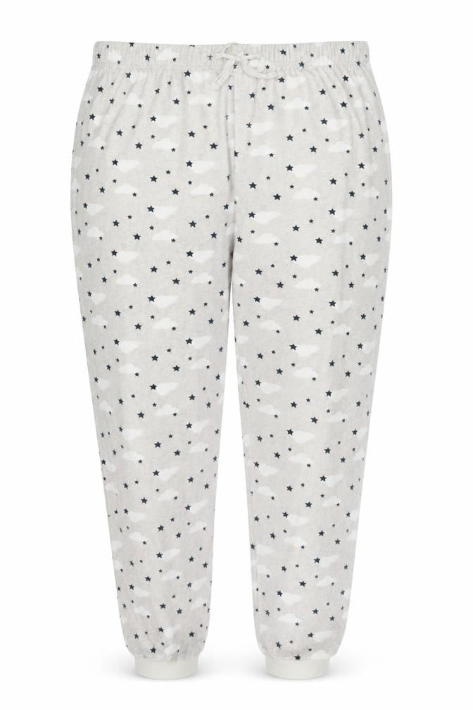 M&Co Womens Ivory   Sweatpants Trousers Size 16 L26 in