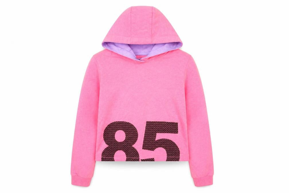 M&Co Girls Pink   Pullover Hoodie Size 13-14 Years