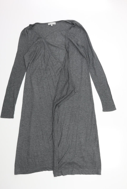 Red Herring Womens Grey  Knit Cardigan Jumper Size 8