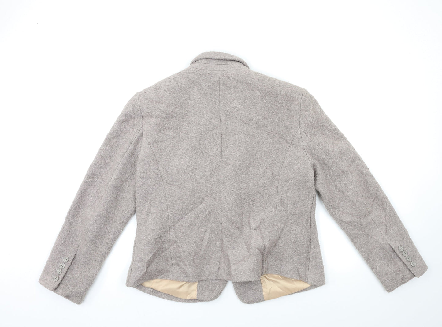 NEXT Womens Grey   Overcoat Coat Size 18