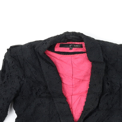 Next Womens Black   Jacket Blazer Size 8