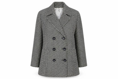 Berkertex Womens Black   Overcoat Coat Size 14