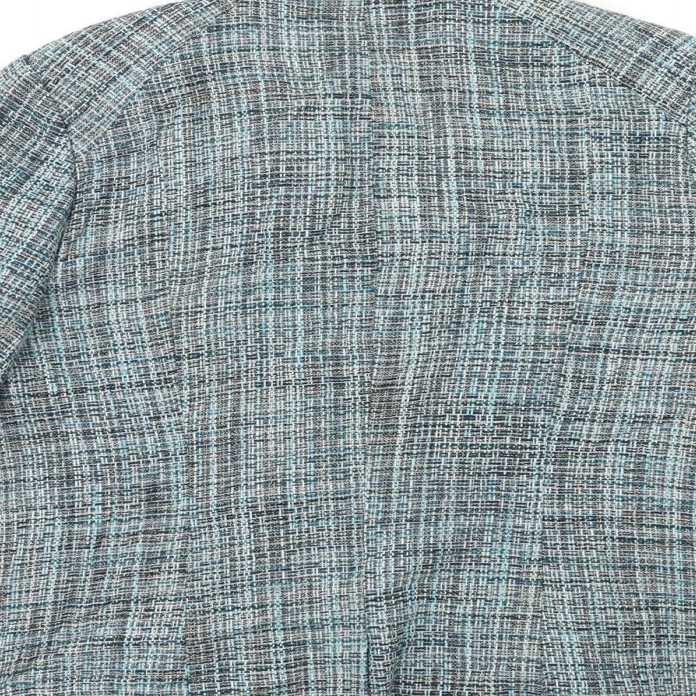 Liz Claiborne Womens Blue   Jacket Coat Size L