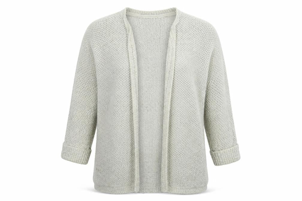 Atmosphere Womens Grey  Knit Cardigan Jumper Size 10  - Oversized
