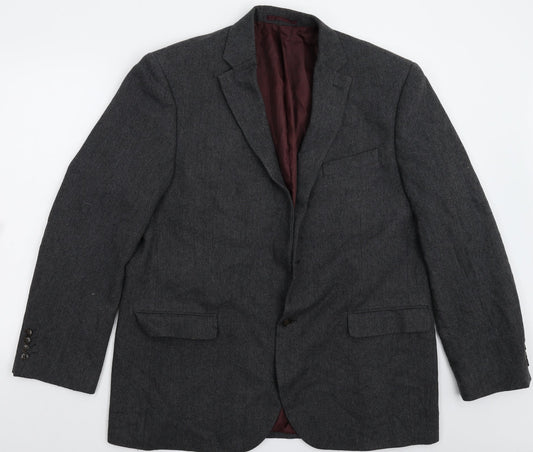 Greenwoods Mens Grey   Jacket Suit Jacket Size 46