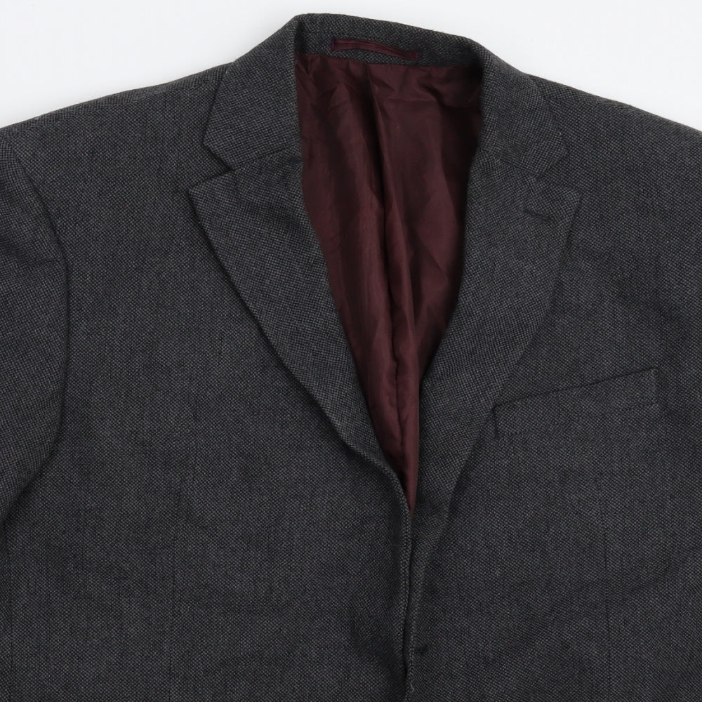 Greenwoods Mens Grey   Jacket Suit Jacket Size 46