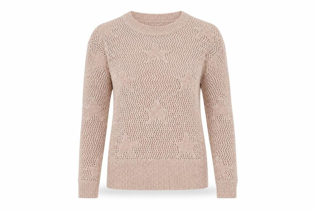George Womens Pink  Knit Pullover Jumper Size 12