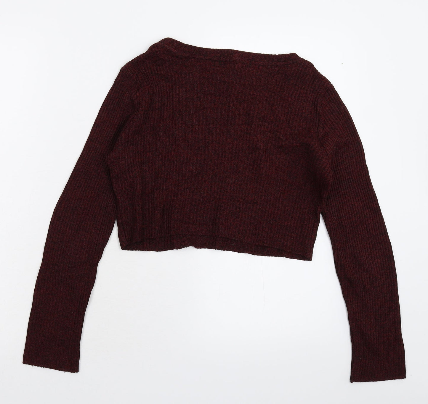 Hearts & Bows Womens Brown  Knit Pullover Jumper Size S
