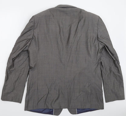 Next Mens Grey   Jacket Suit Jacket Size 44