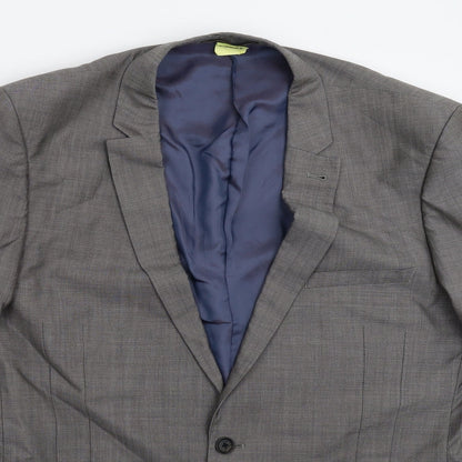 Next Mens Grey   Jacket Suit Jacket Size 44