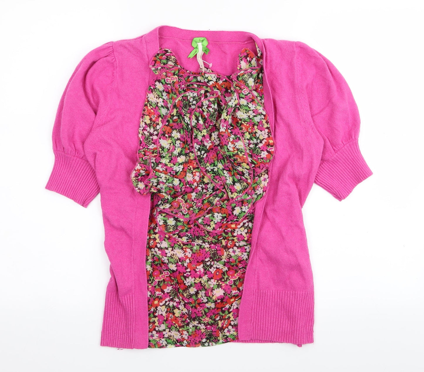 NEXT Womens Multicoloured Floral  Pullover Jumper Size 10  - top/jumper
