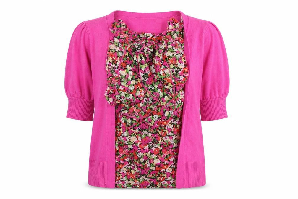 NEXT Womens Multicoloured Floral  Pullover Jumper Size 10  - top/jumper