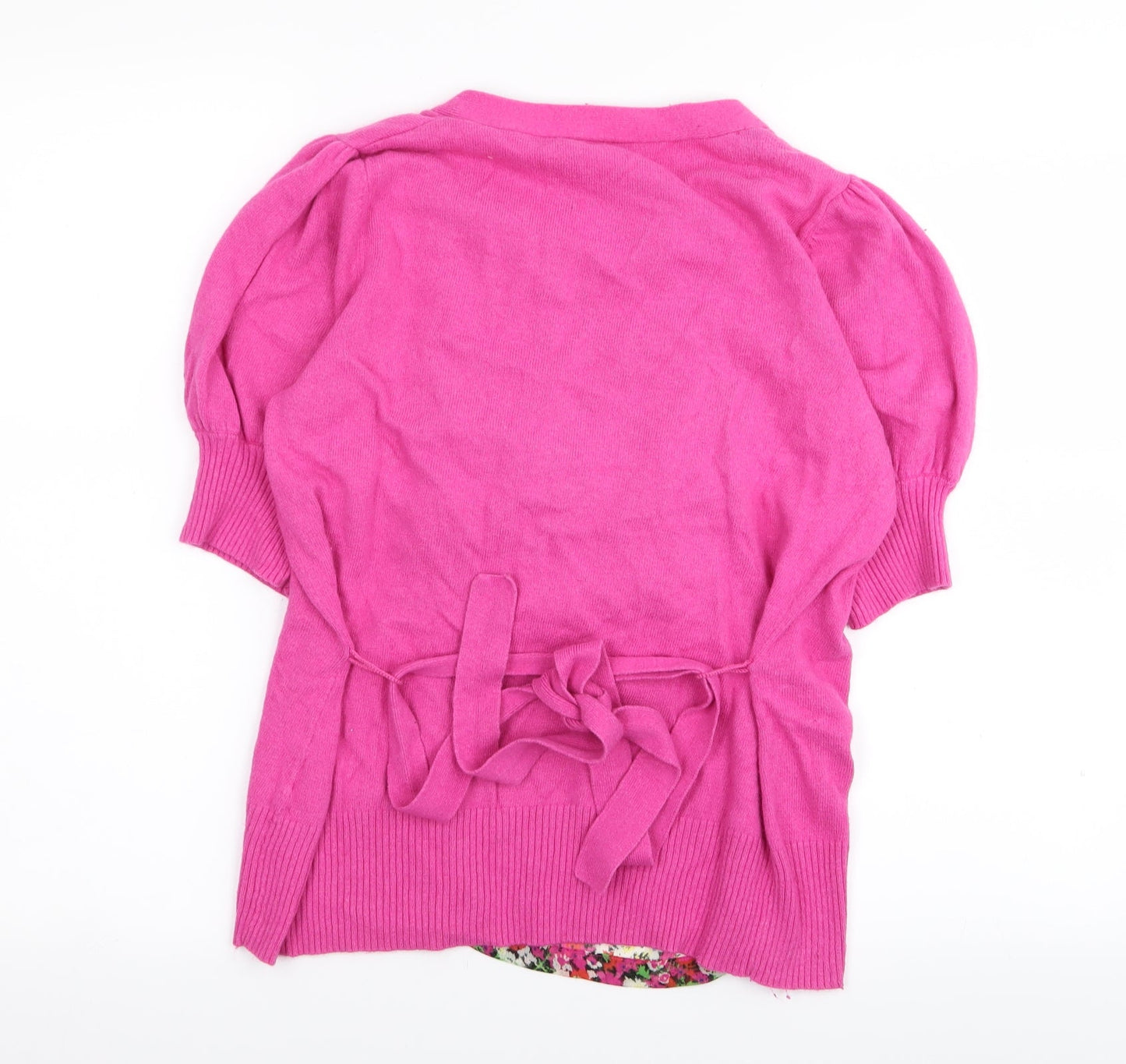 NEXT Womens Multicoloured Floral  Pullover Jumper Size 10  - top/jumper