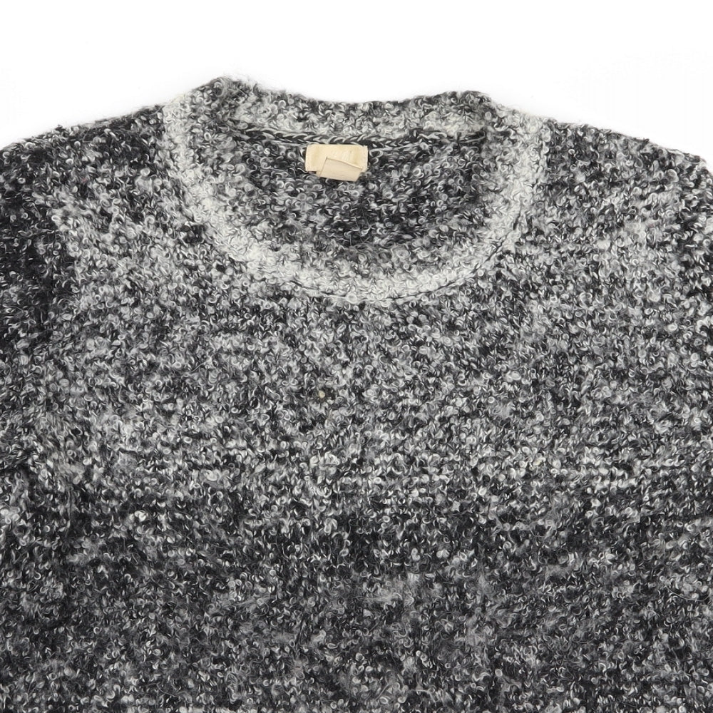 H&M Womens Grey   Pullover Jumper Size 6
