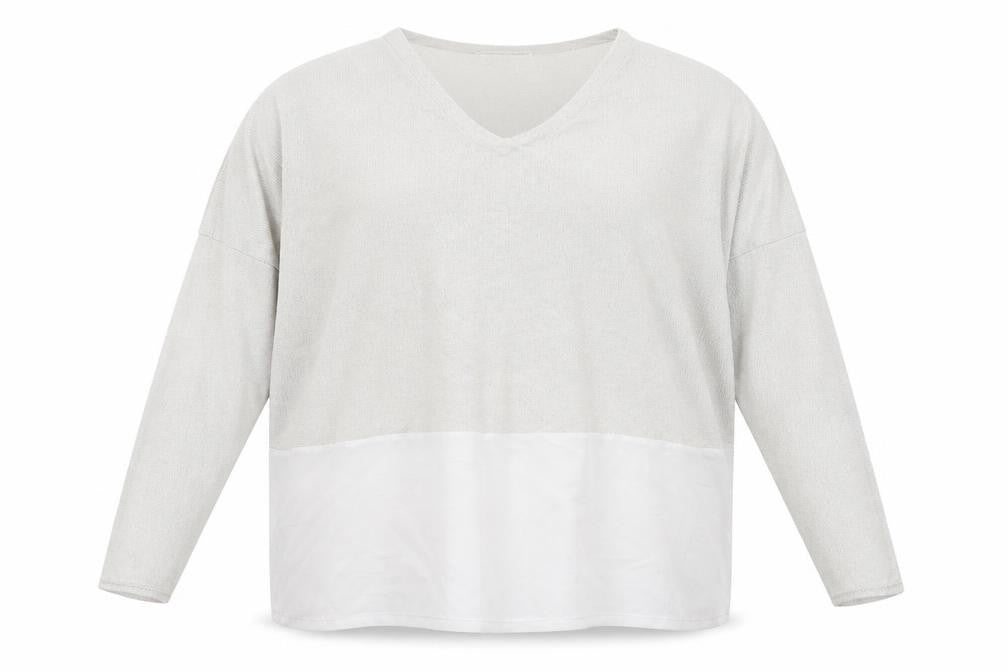 Zara Womens Ivory   Basic T-Shirt Size 12
