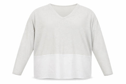 Zara Womens Ivory   Basic T-Shirt Size 12
