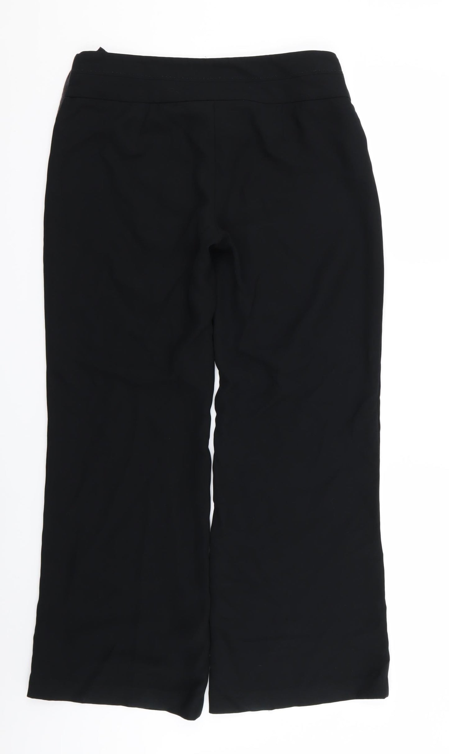 NEXT Womens Black   Trousers  Size 8 L30 in