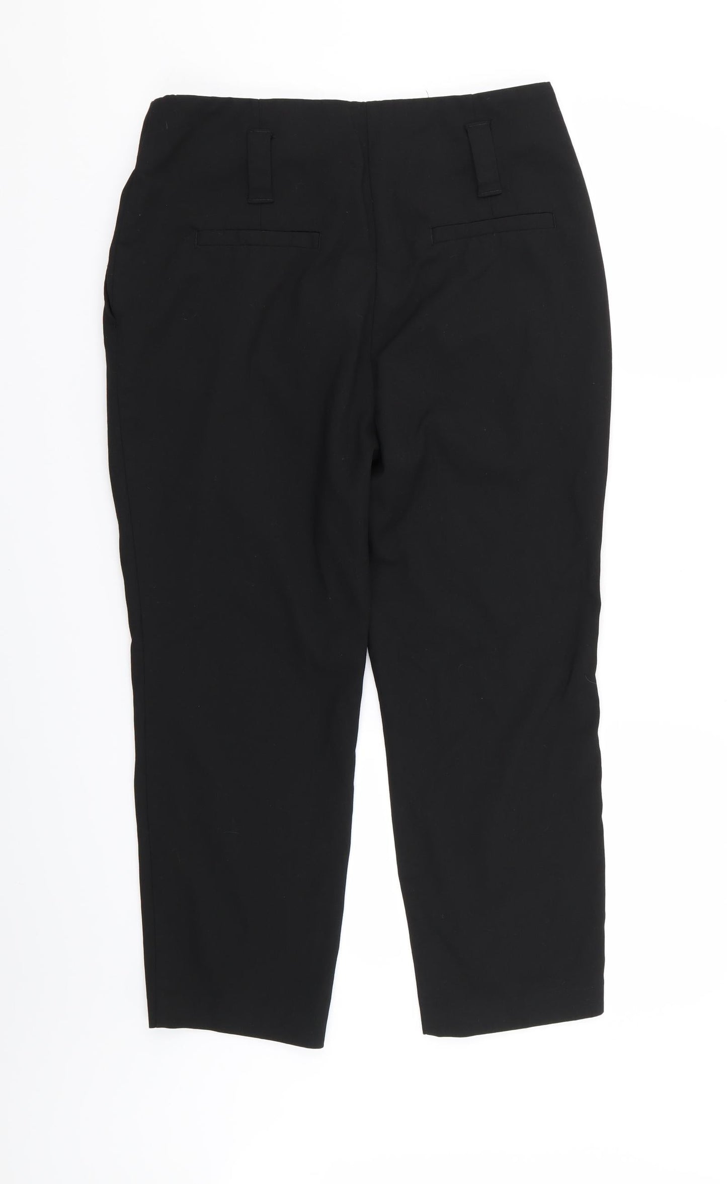 NEXT Womens Black   Trousers  Size 12 L25 in
