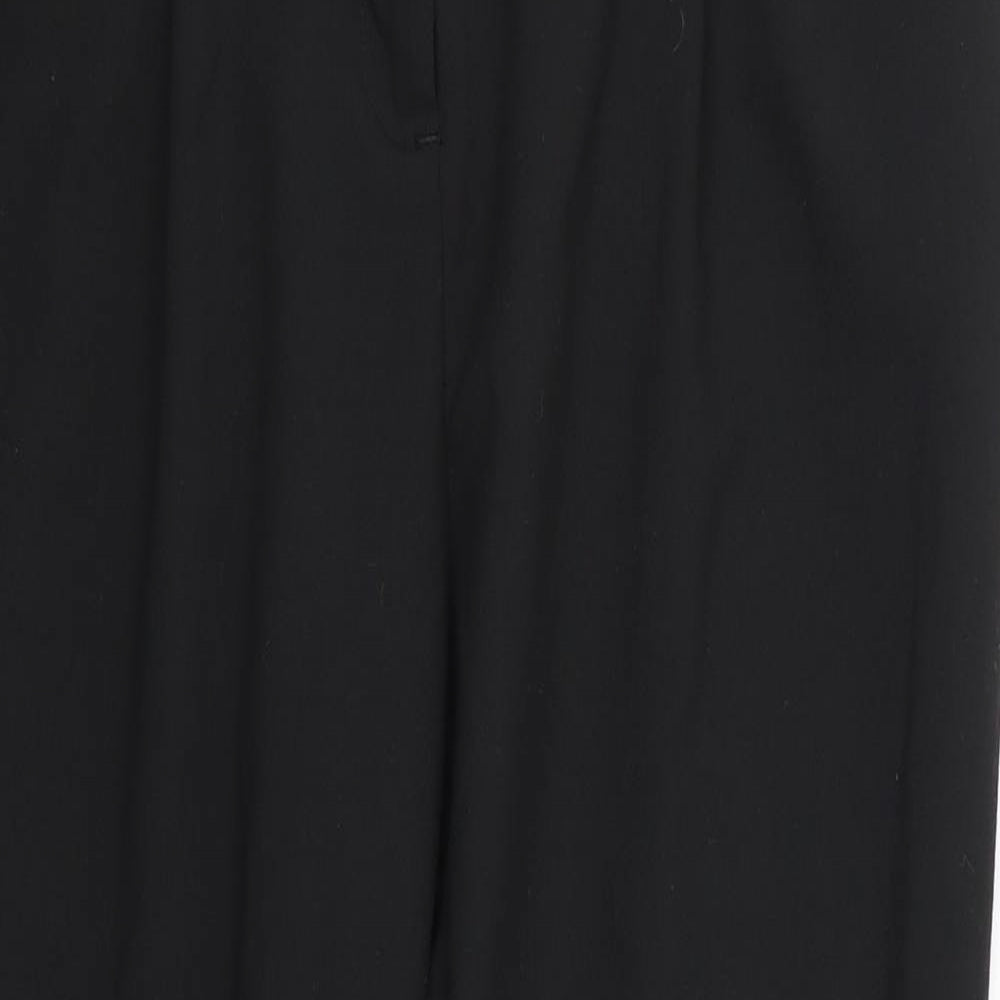 NEXT Womens Black   Trousers  Size 12 L25 in