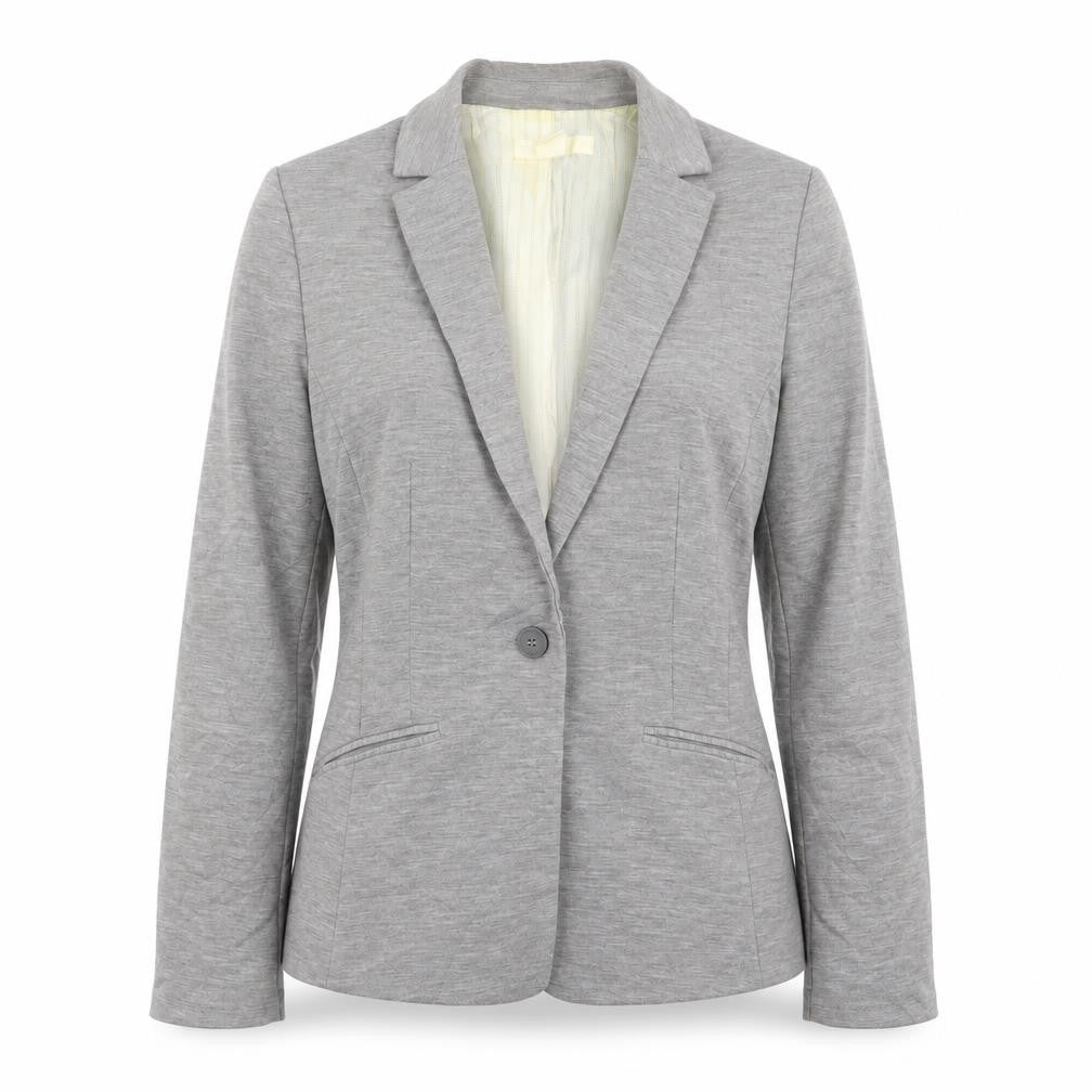H&M Womens Grey   Jacket Blazer Size 10