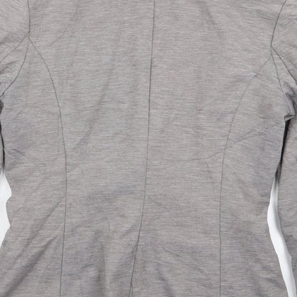 H&M Womens Grey   Jacket Blazer Size 10