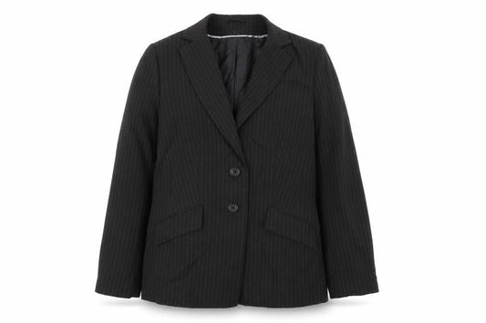 Dorothy Perkins Womens Black Striped  Jacket Blazer Size 12