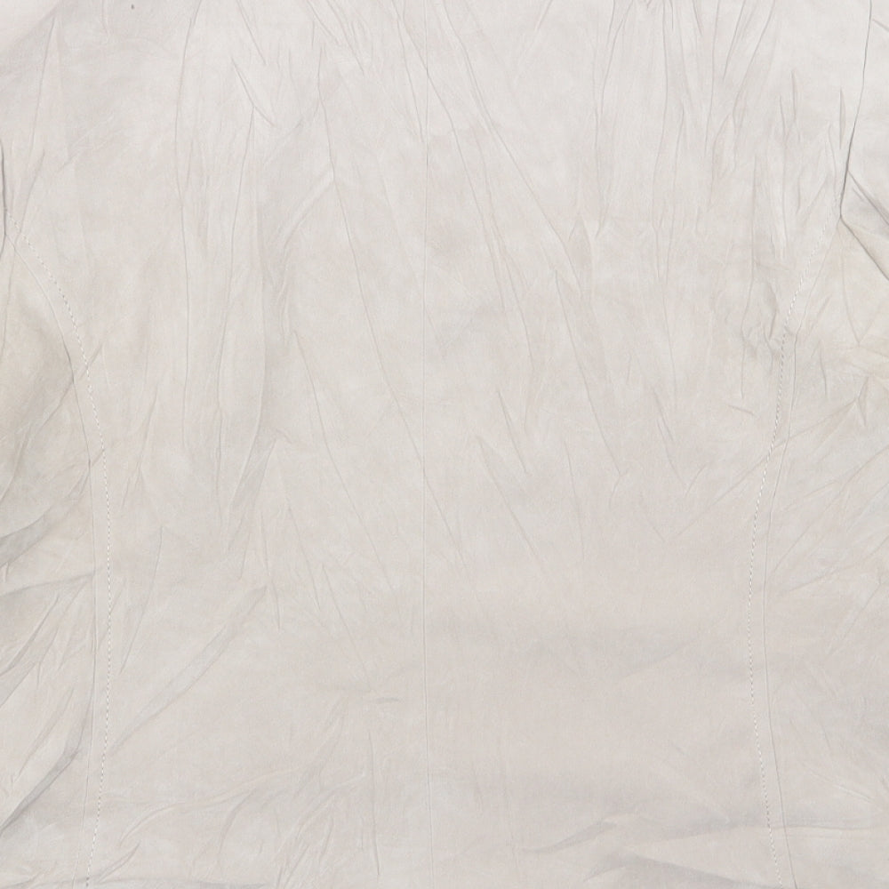 BM Womens Beige   Jacket  Size 16