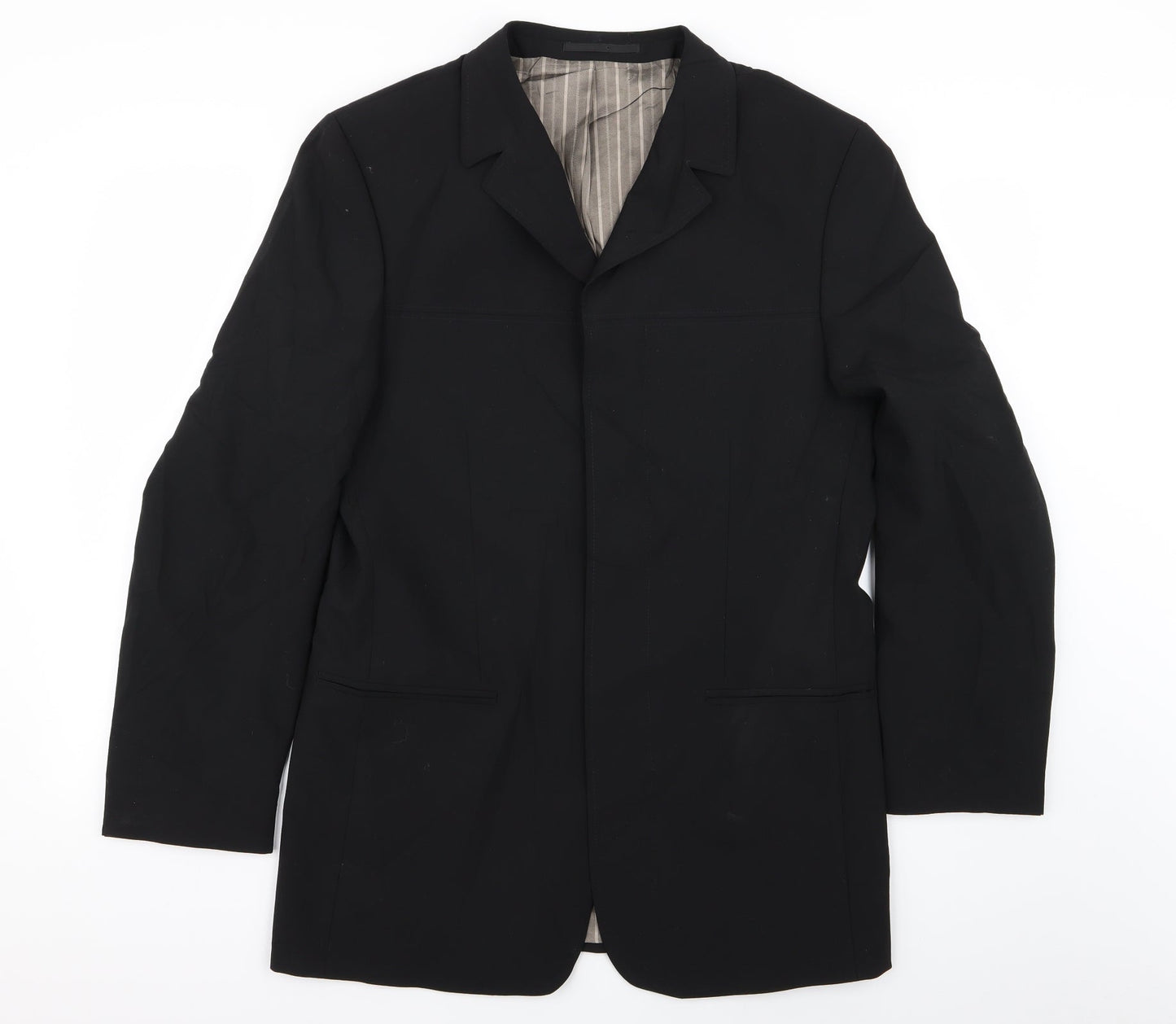River Island Mens Black   Jacket Blazer Size 38