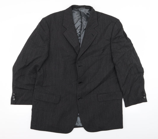 salatore giolanni Mens Black   Jacket Blazer Size 42