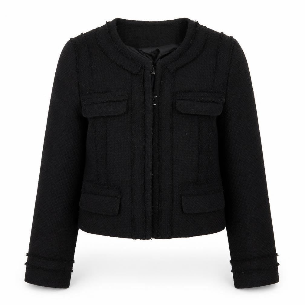 Warehouse Womens Black   Jacket Blazer Size 8