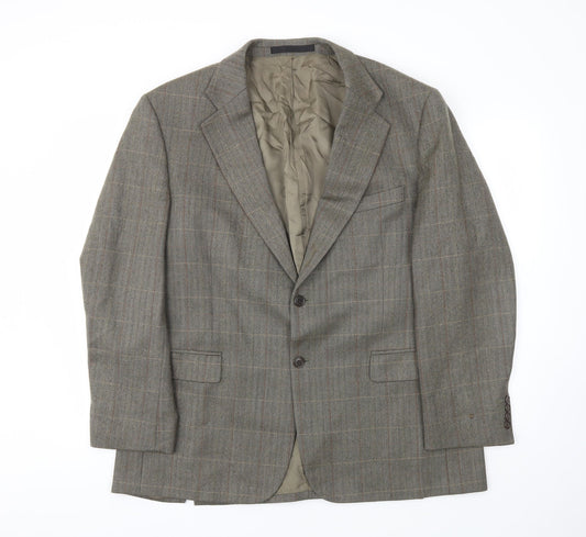 M&S Mens Brown   Jacket Blazer Size 44