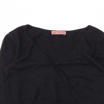 WITH LOVE Womens Black   Basic T-Shirt Size M
