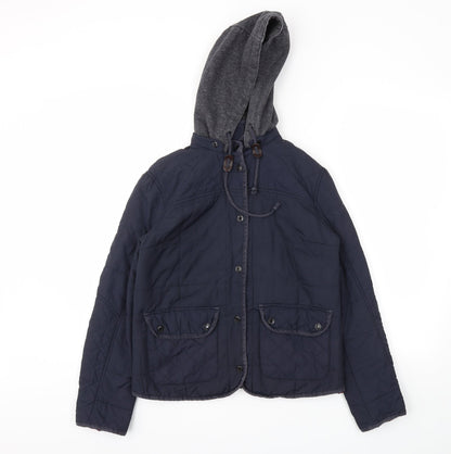 River Island Womens Blue   Jacket Coat Size 8