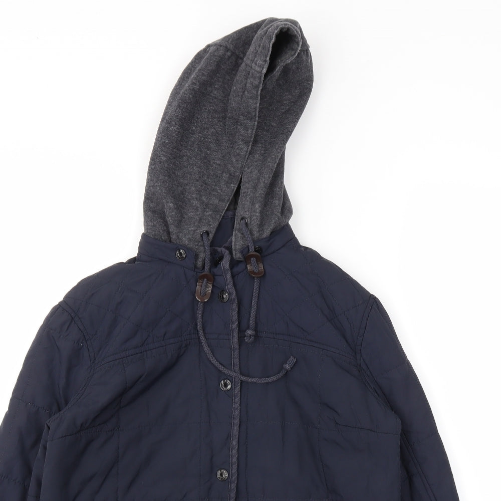 River Island Womens Blue   Jacket Coat Size 8