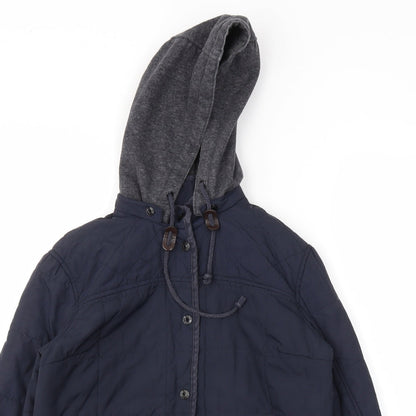 River Island Womens Blue   Jacket Coat Size 8
