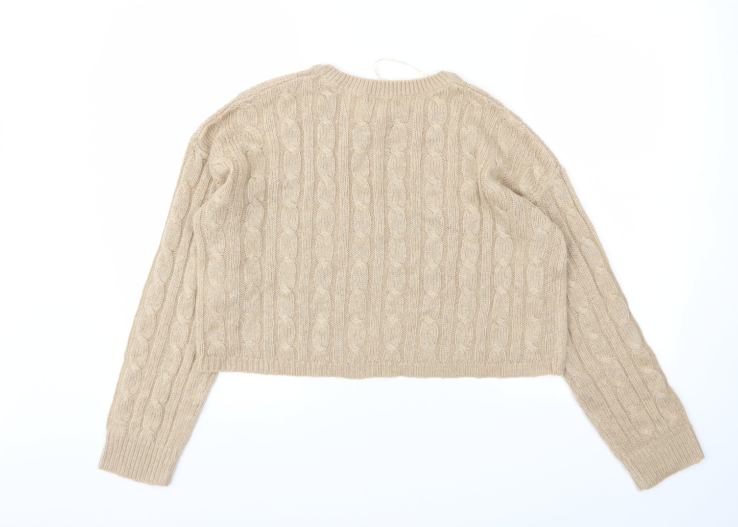 New Look Womens Beige   Pullover Jumper Size M