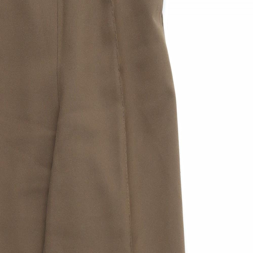 Preworn Womens Brown   Trousers  Size 30 L29 in - Stretch waistband