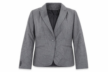 Preworn Womens Grey   Jacket Blazer Size 40