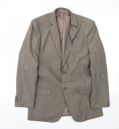 F&F Mens Brown   Jacket Blazer Size 38