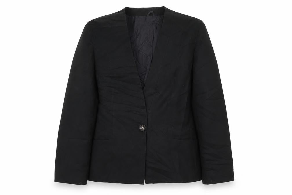 Preworn Womens Blue   Jacket Blazer Size 46