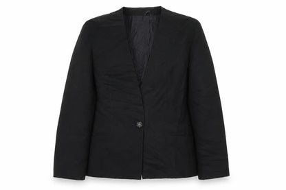 Preworn Womens Blue   Jacket Blazer Size 46